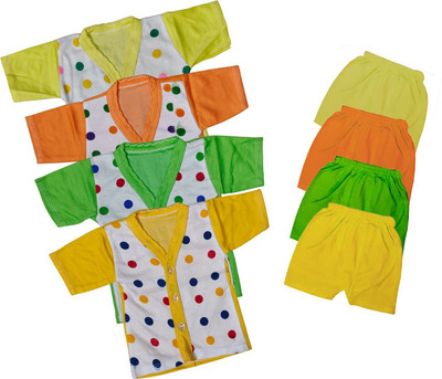 ReshmaaEnter Baby Boys & Baby Girls Casual T-shirt Pyjama(C-2-3-4-6)