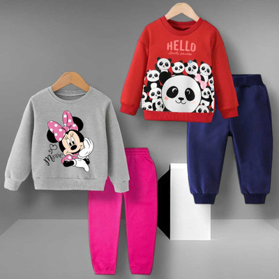 FASTCRY Baby Boys & Baby Girls Casual Sweatshirt Pant(Multicolor 3)