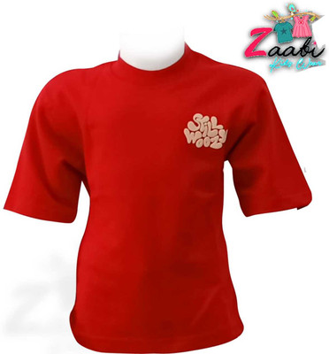 zaapi Baby Boys Casual T-shirt T-shirt(red)