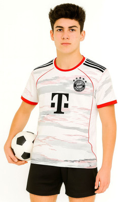 Ryze Boys & Girls Casual T-shirt Shorts(White)