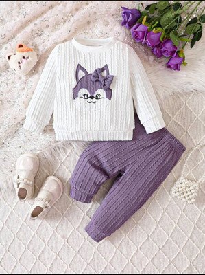 SCOOPDREAMS Boys & Girls Party(Festive) Dress Pant(Purple)