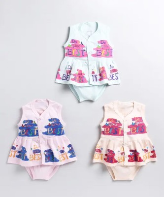 MUSTOVY Baby Boys & Baby Girls Casual Top Shorts(multi colour)