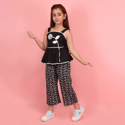 Cutecumber Baby Girls Casual Top Skirt(Cream)