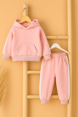 Aggarwalsales Baby Boys & Baby Girls Casual Sweatshirt Track Pants(PInk)