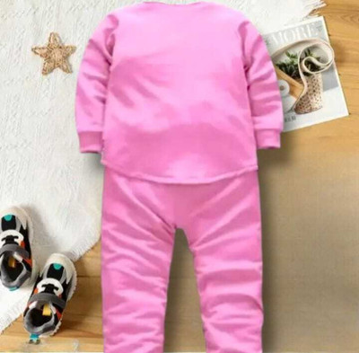 Asteria Baby Boys & Baby Girls Casual Waistcoat Pant(pink)