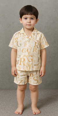 dhairyatraders Baby Boys & Baby Girls Casual Shirt Shorts(Multicolor)