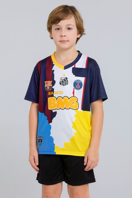 DOSTITCH Boys & Girls Casual T-shirt Shorts(Multicolor)