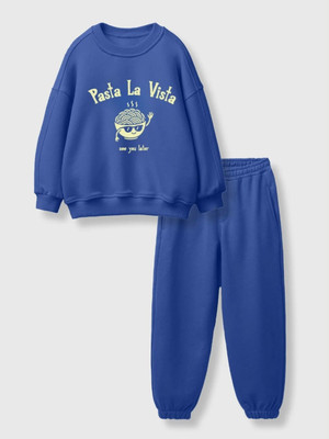 Nap Chief Boys & Girls Casual Sweatshirt Track Pants(Navy)