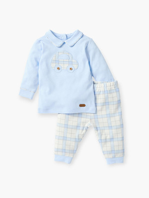 GIGGLES by Babyshop Boys Casual T-shirt Pyjama(Blue)