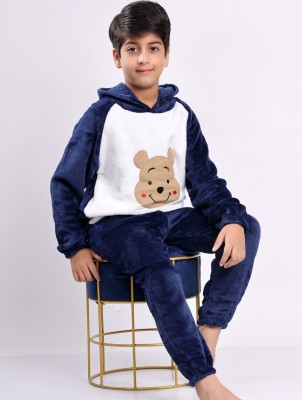 Lugo Boys & Girls Casual Pyjama Sweatshirt(Dark Blue2)