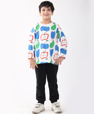 anthrilo Boys Casual Trouser Trouser(White)