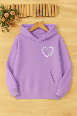 Tha kids Villa Baby Boys & Baby Girls Casual Sweatshirt Sweater(Lavendar Color)