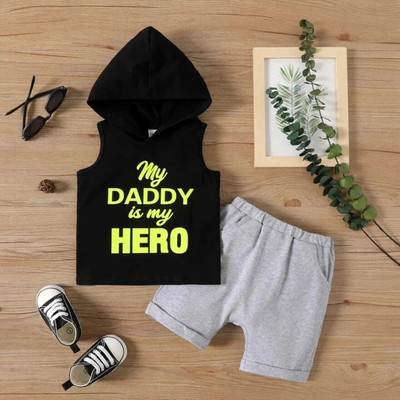 Z COLLECTION Baby Boys & Baby Girls Casual T-shirt Shorts(black, grey)