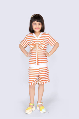 PORPY Girls Party(Festive) Top Shorts(Beige)