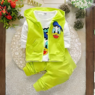 Sufi Dresses Baby Boys & Baby Girls Donald Casual Sweatshirt T-shirt(Multicolor)