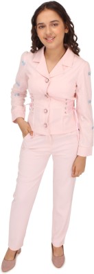 Cutecumber Girls Party(Festive) Coat Pant(Peach)