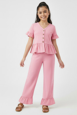 Trampoline Girls Party(Festive) Top Trouser(Pink)
