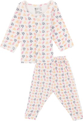 BodyCare Baby Boys & Baby Girls Casual Vest Pyjama(Multicolor)