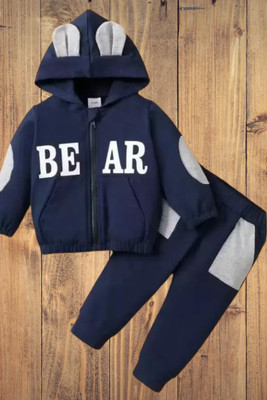 Ameeha Baby Boys & Baby Girls Casual Sweatshirt Track Pants(Blue)