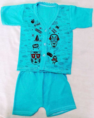 ReshmaaEnter Baby Boys & Baby Girls Casual Skirt Shorts(Blue)