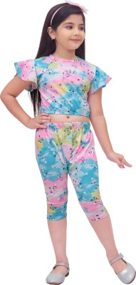 Bismillah Today Fashions Baby Girls Casual Top Pant(Multicolor)