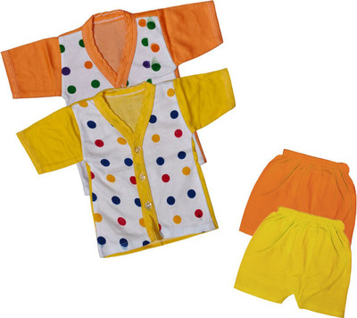 ReshmaaEnter Baby Boys & Baby Girls Casual T-shirt Shorts(C-3-6)