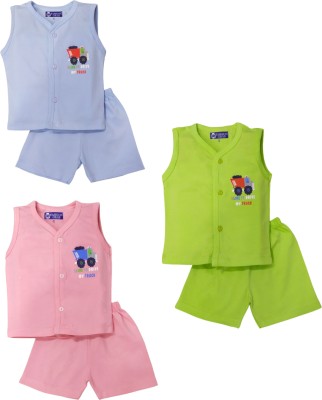 StylerOn Baby Boys & Baby Girls Casual Top Shorts(Multicolor)
