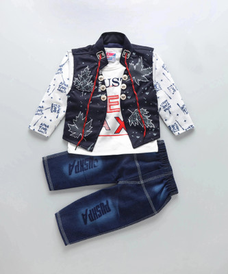 ChoiceTraders Baby Boys & Baby Girls Casual Jacket Jeans(Blue)