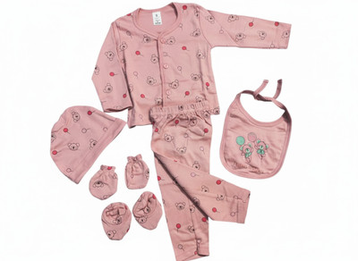 EssCubes Enterprise Baby Boys & Baby Girls Looney Toons Casual Shirt Pyjama, Mitten, Gloves, Bootie, Cap(Newborn Baby Product Gift Hospital Shower Gift Set Hamper Dress 6 Piece Combo Front open ShirtPajama Mitten Hand Gloves Botties Essential Clothing Kit for Infants of 0-3 months Perfect Unisex Bab EssCubes Enterprise Baby Boys & Baby Girls Looney Toons Casual Shirt Pyjama, Mitten, Gloves, Bootie, Cap(Newborn Baby Product Gift Hospital Shower Gift Set Hamper Dress 6 Piece Combo Front open ShirtPajama Mitten Hand Gloves Botties Essential Clothing Kit for Infants of 0-3 months Perfect Unisex Bab