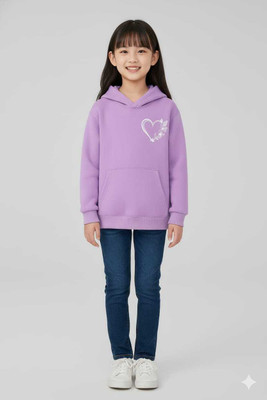 Tha kids Villa Baby Boys & Baby Girls Casual Sweatshirt Sweater(Lavendar Color)