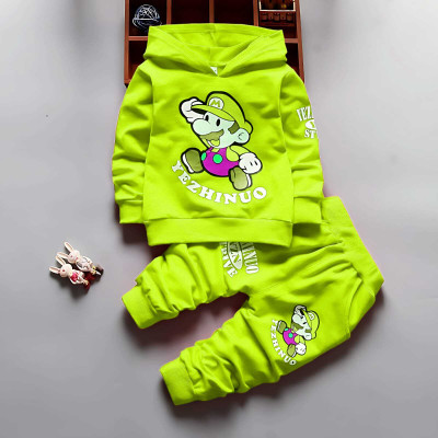 ROYALKIDZ Baby Boys Party(Festive) Sweatshirt Track Pants(LIGHT GREEN)
