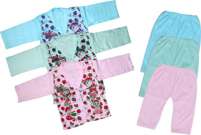 ReshmaaEnter Baby Boys & Baby Girls Casual T-shirt Pyjama(B-1-2-4)