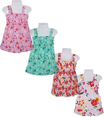 SUPERIOR LIFSTYL Baby Girls Casual Dress Dress(MULTICOLOR)
