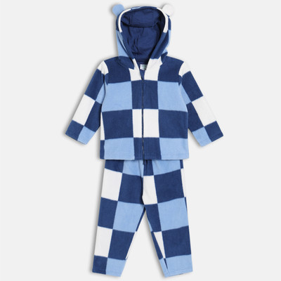 MINI KLUB Baby Boys Casual T-shirt Pant(Blue)