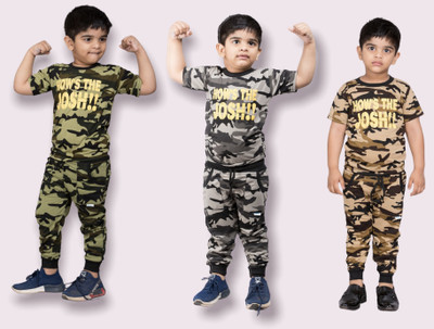 TINY TOON Boys & Girls Casual T-shirt Pyjama(Multicolor)