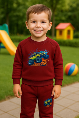 ASHRA TRENDINGG Baby Boys & Baby Girls Casual T-shirt Pyjama(Multicolor)