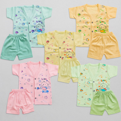 KiddieKisses Baby Boys Casual T-shirt Shorts(MultiColour-2114)