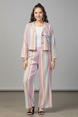 Fashion Dream Girls Casual Top Pant(LIGHTPINK)