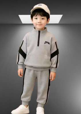 Srfashionglobel Baby Boys & Baby Girls Casual Top Pyjama(Grey)
