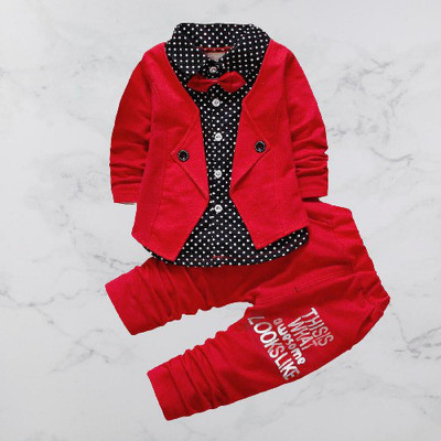KHODIYAR FASHION Baby Boys Casual Bodysuit Pant(RED)