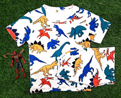 new gen Baby Boys Casual T-shirt Pant(Multicolor)