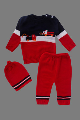 SwellSwag Baby Boys & Baby Girls Casual Sweater Cap(Navy Blue)