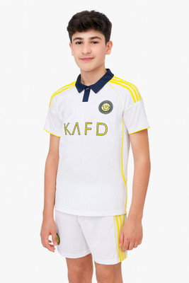 DOSTITCH Boys & Girls Casual T-shirt Shorts(White)