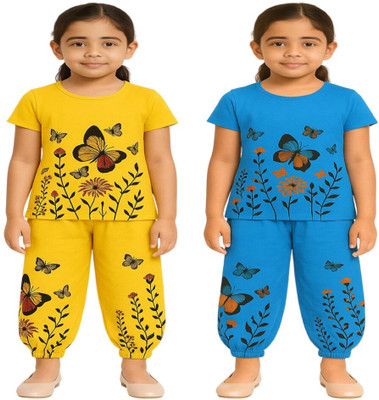 PK EXPORT Baby Girls Casual Pyjama Pyjama(YW-BL)