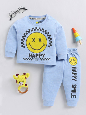 YK X Tinyo Boys Casual T-shirt Jegging(Blue)