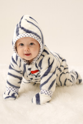 ADotBee Baby Boys & Baby Girls Casual Sweatshirt Pyjama, Bootie(GREY)