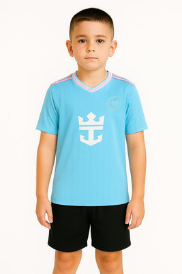 privic Boys & Girls Casual T-shirt Shorts(Multicolor)