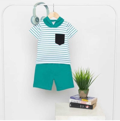 fabricollection Baby Boys & Baby Girls Casual T-shirt Capri(Green)