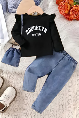 ELPIXIE FASHION Baby Girls Party(Festive) Top Dress(BLACK, BLUE)