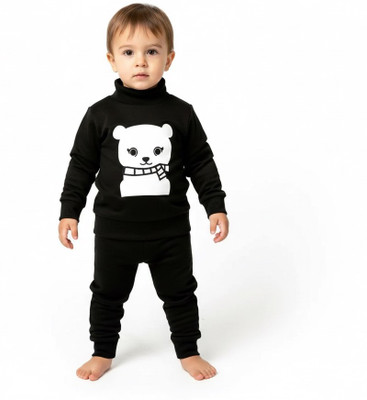 Minionsfashions Girls Casual Top Trouser(black)